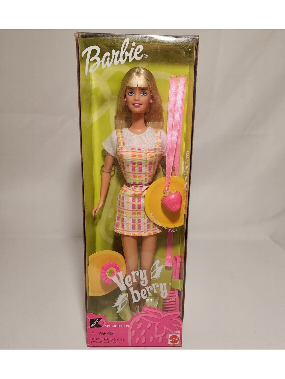 Vintage 1999 Very Berry Barbie Doll Kmart Special Edition NIB Mattel 26881